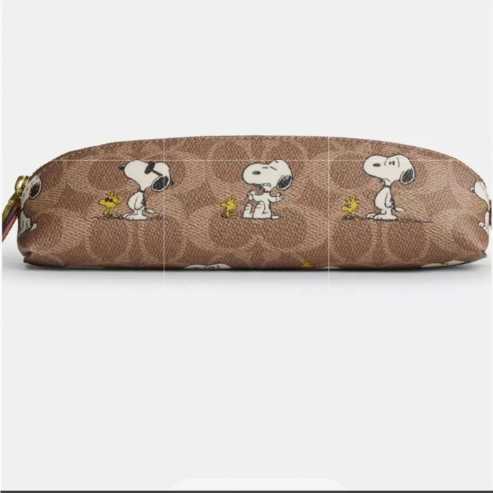 🐶✏️🐶 Coach X Peanuts Pencil Case  🐶✏️🐶 NWT 🐶✏️🐶